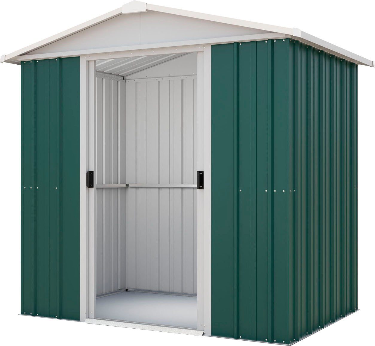 YARDMASTER Gerätehaus Bayern 65, BxT: 202x137 cm, Metall