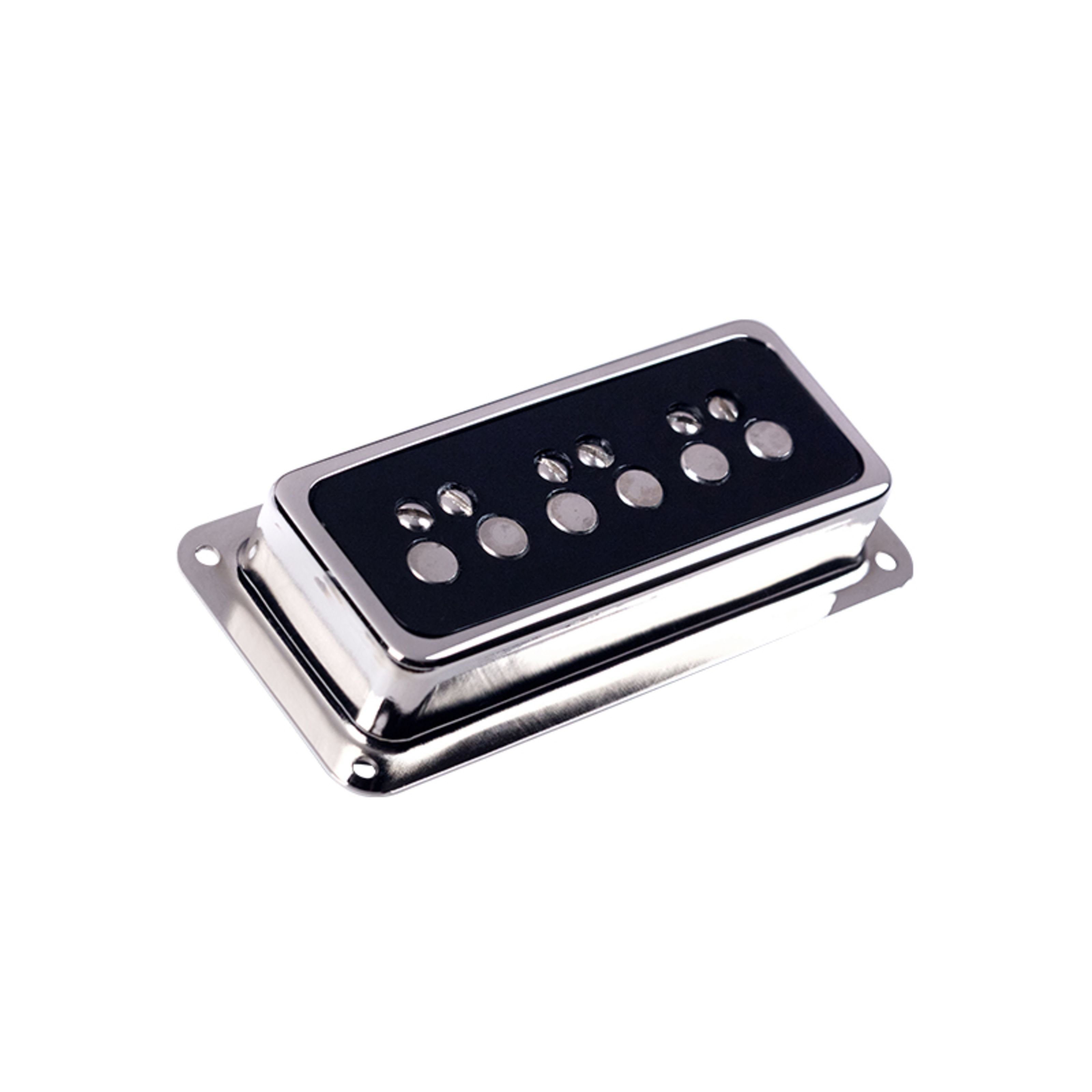 Guild Tonabnehmer, (DeArmond Dynasonic Pickup Nickel/Black Bridge, E-Gitarre Tonabnehmer, Single-Coil), DeArmond Dynasonic Pickup Nickel/Black Bridge - Single Coil