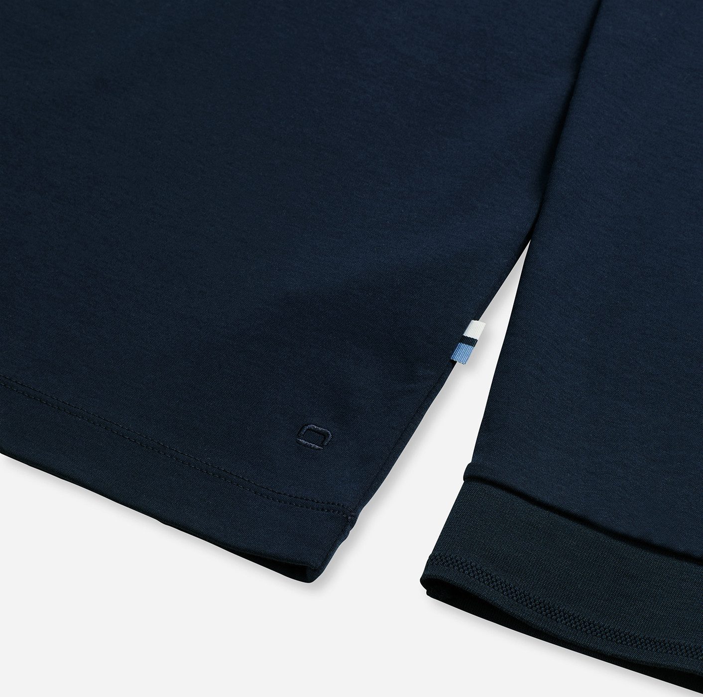 OLYMP Langarm-Poloshirt unifarben, Polokragen, regular fit, casual