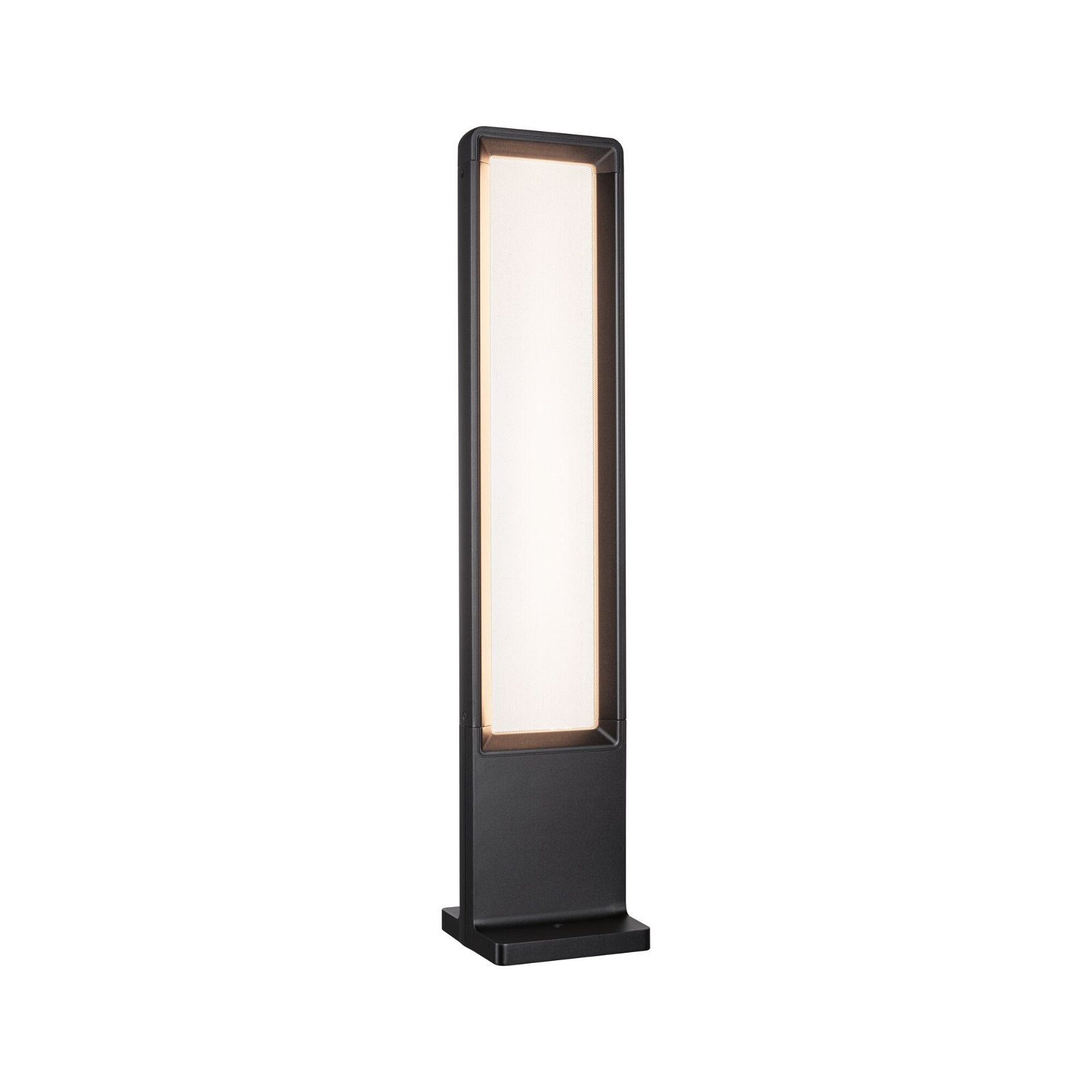 Paulmann LED Pollerleuchte Reana 832mm 3000K 2x4W 2x240lm 230V Anthrazit Metall, LED fest integriert, Warmweiß, IP44