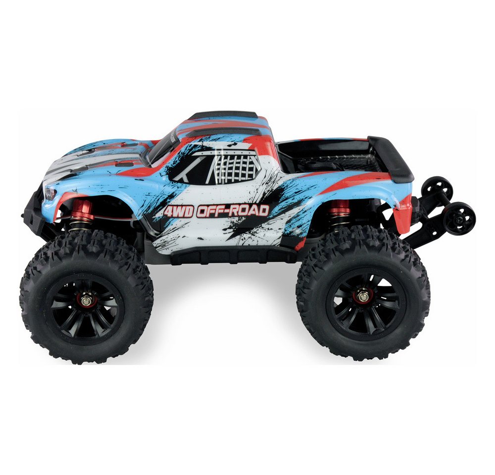 Thumbnail - Amewi RC-Truck Amewi Hyper GO Pro Blau, Weiß Brushless 1:16 RC Modellauto Elektro Mon