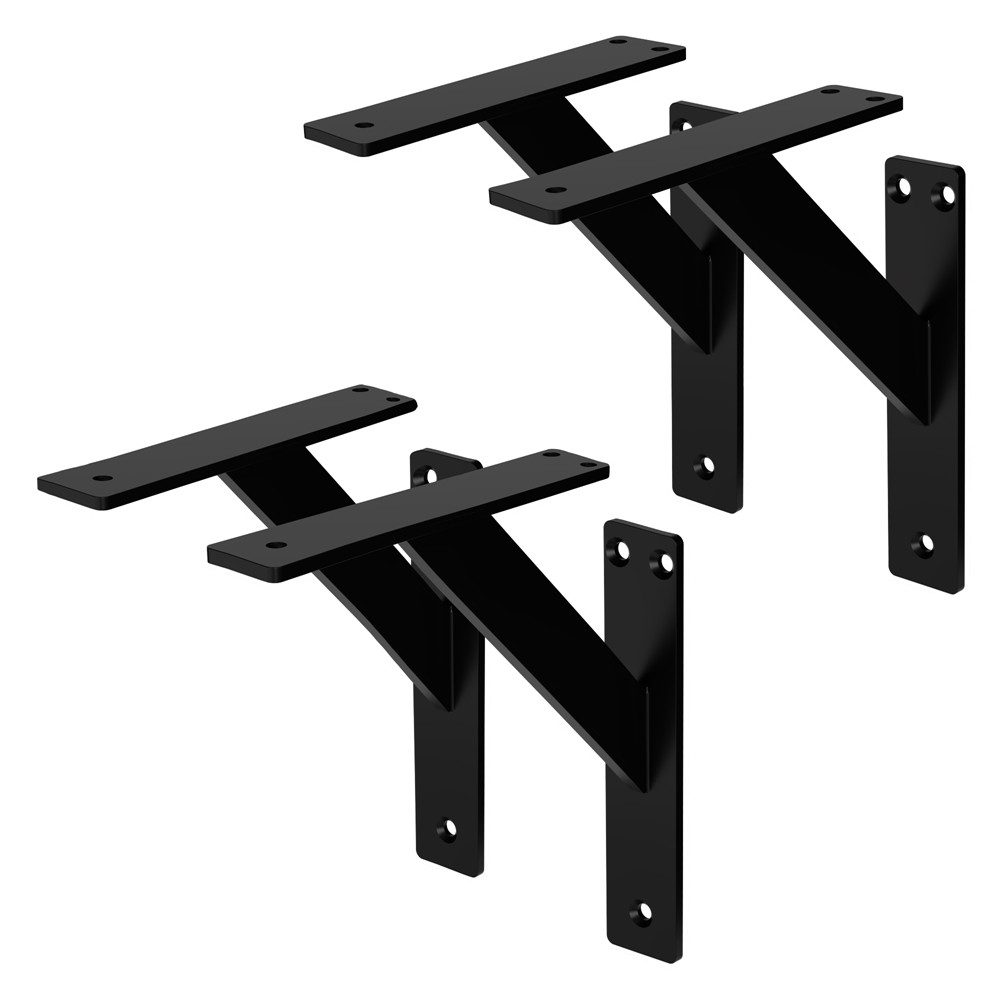 ML-DESIGN Wandregalhalter Regalhalterung aus Aluminium, Wandregal, günstig online kaufen