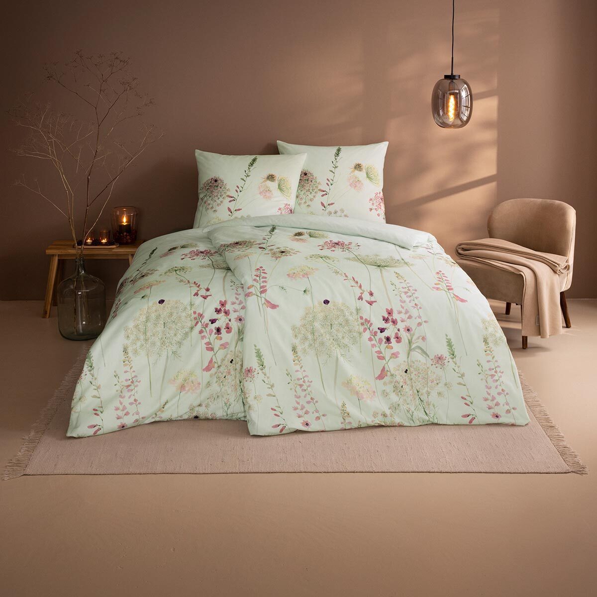 Estella Bettwäsche Meadow, Flanell, 2 teilig