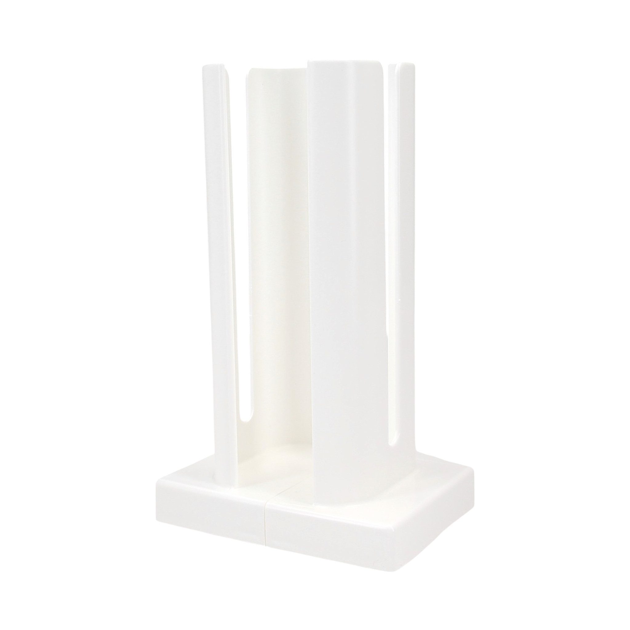 Generisch Küchenorganizer-Set Tassenstapler, Kunststoff, Weiß, 21 x 8 cm, 200 g, Stufenlos ausziehbar