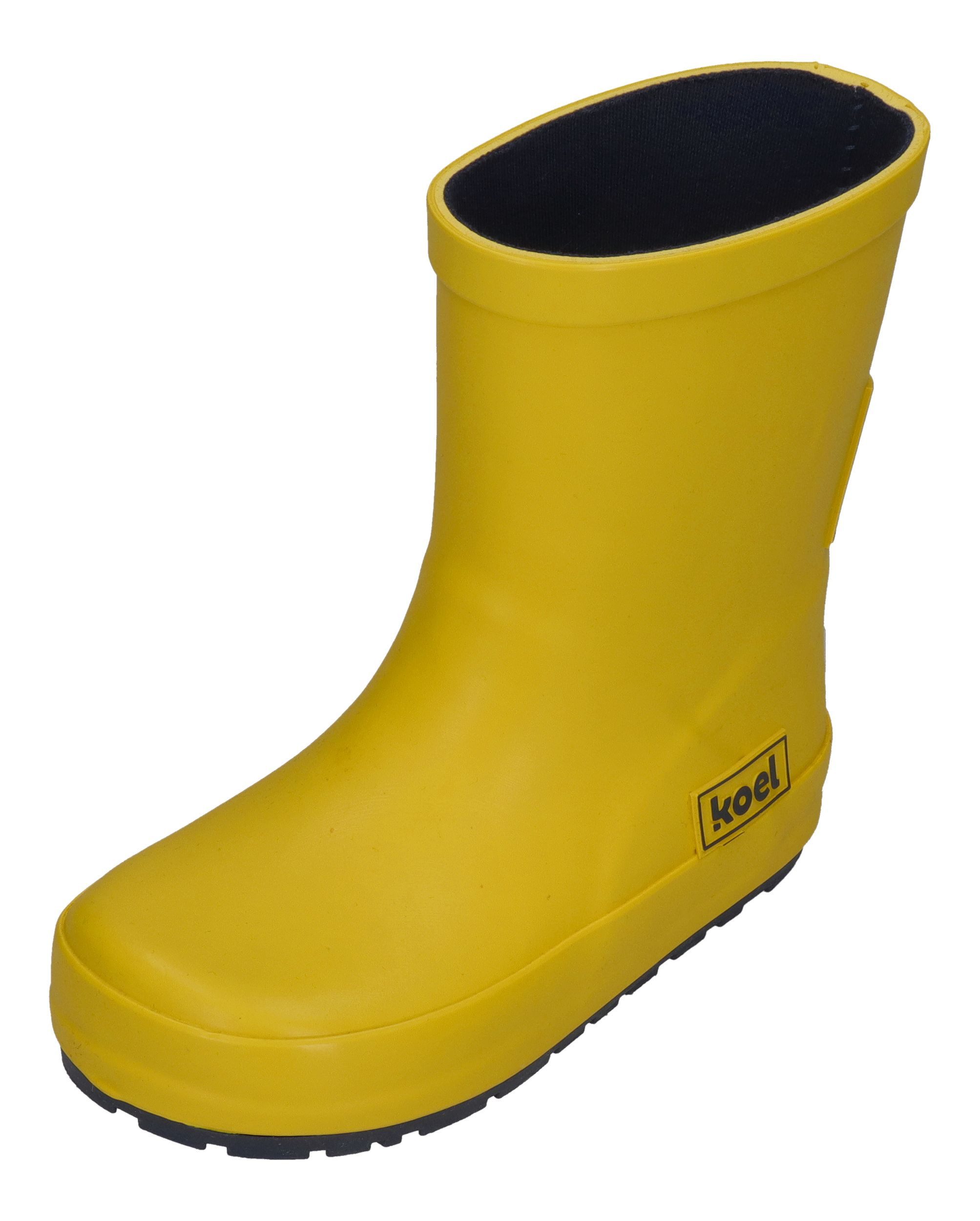 KOEL WELLIE BARE SOLID V2 Barfußschuh Yellow