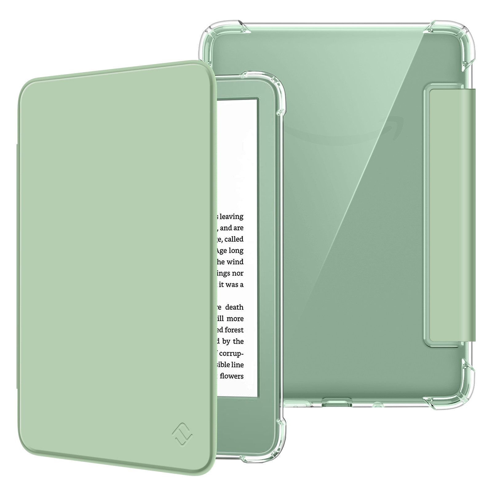 Fintie E-Reader-Hülle für 6" Kindle (11. Generation)–2024/2022, Clear Weich TPU Schutzhülle, mit Auto Sleep/Wake für 6 Zoll Kindle Basic 2024