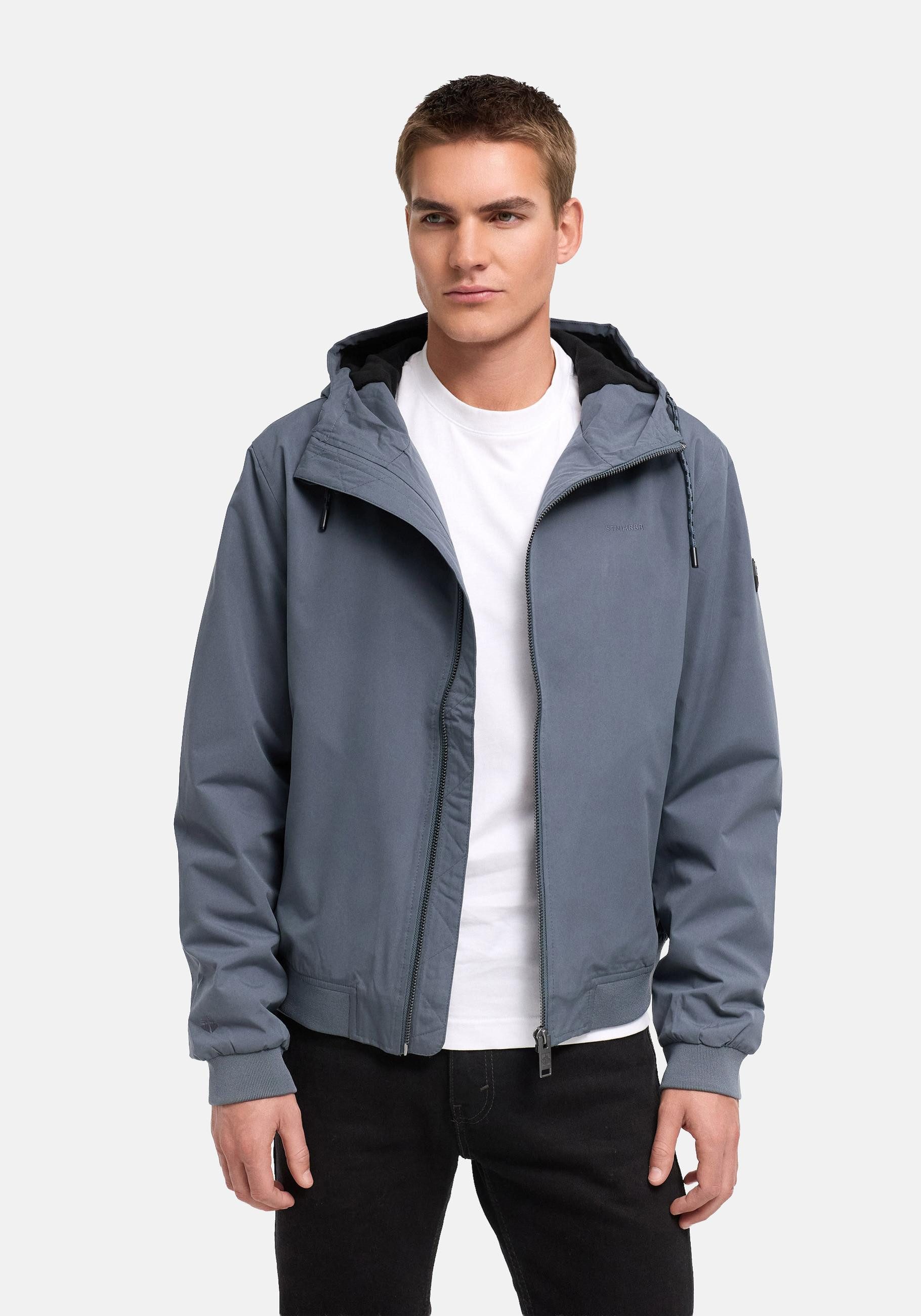 Stone Harbour Outdoorjacke Daxaar XX Mit Fleece gefütterte leichte Jacke mit Kapuze