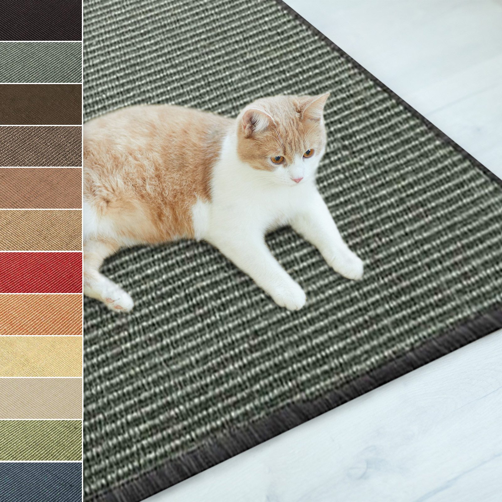 Karat Kratzmatte Sisal-Kratzteppich für Katzen, Katzenteppich