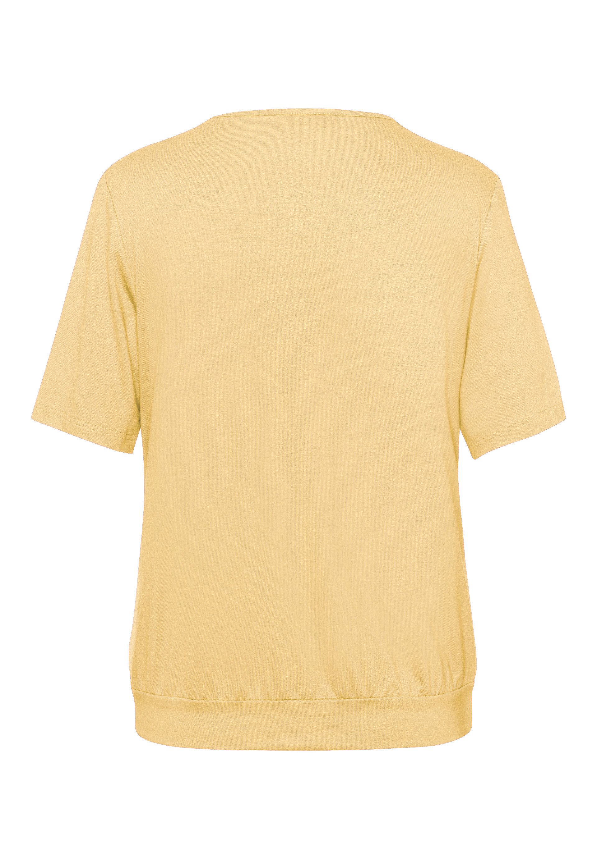 FRANK WALDER T-Shirt im Materialmix günstig online kaufen
