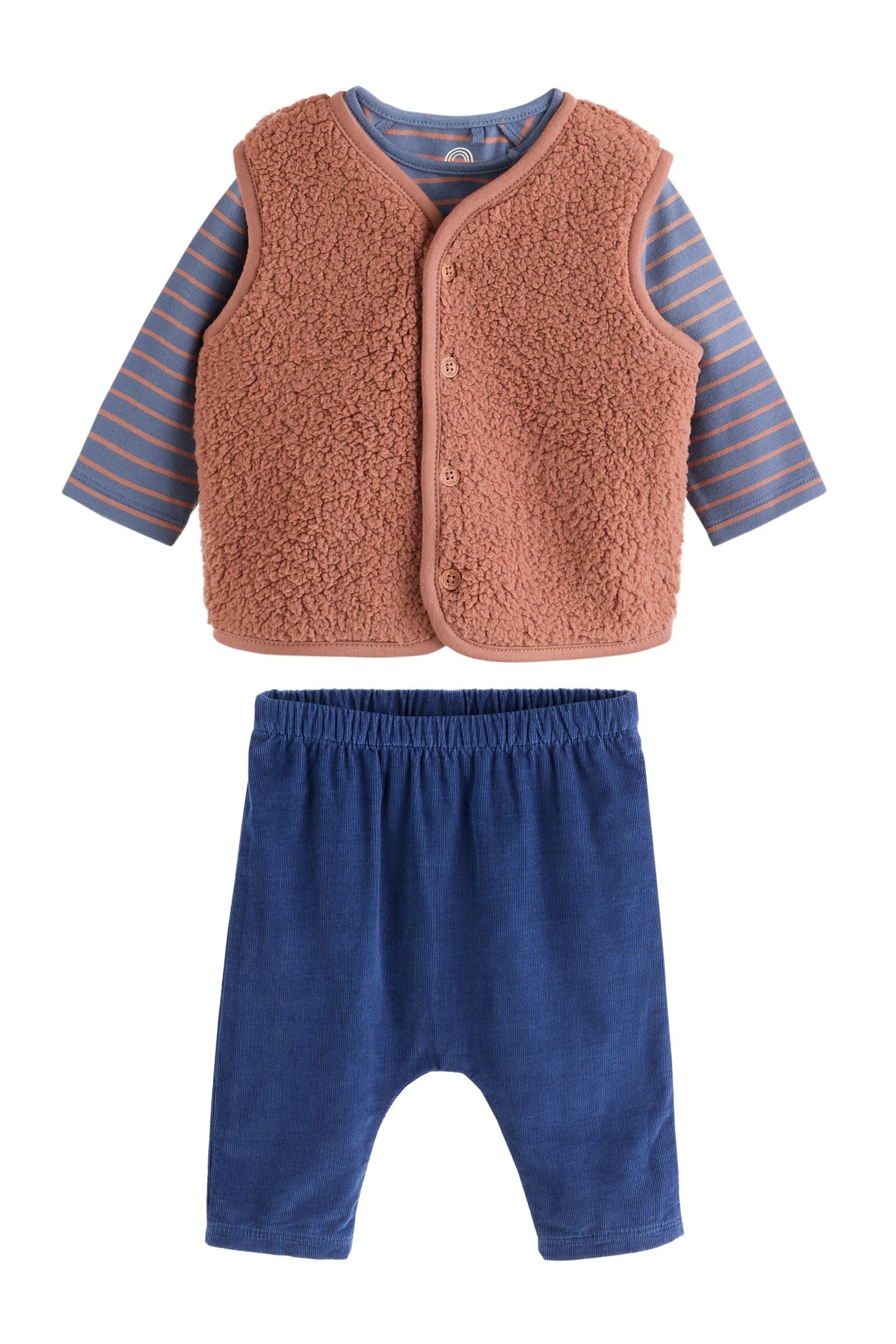 Shirt & Leggings Baby-Set mit Westentop und Leggings