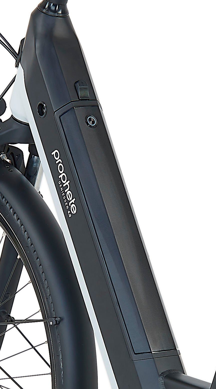 Prophete E-Bike City Bike Geniesser 4.8, 7-speed Shimano Nexus derailleur, hub gears, mid-drive motor, 540 Wh, pedelec, electric bicycle for women and men