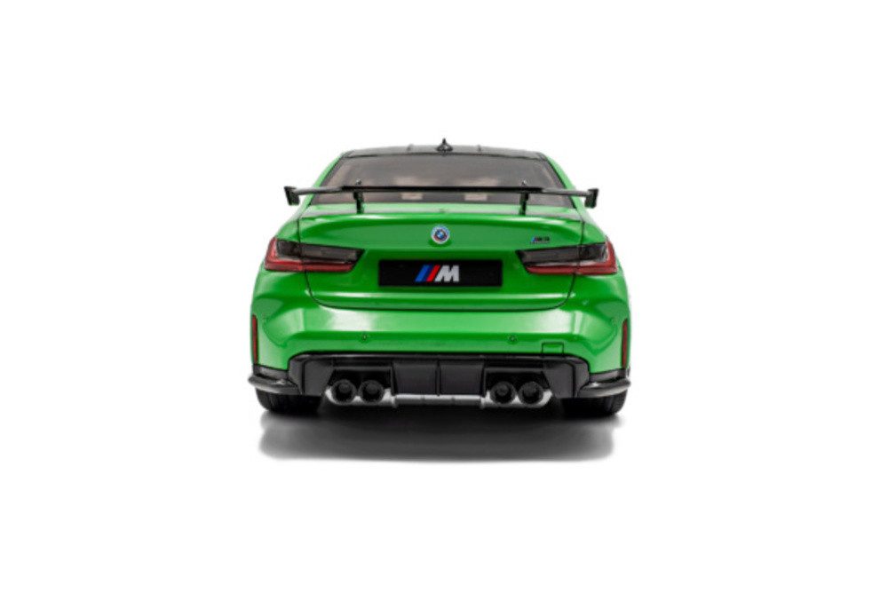 Solido Modellauto BMW M3 (G80) Performance 2024 signal grün, Maßstab 1:18