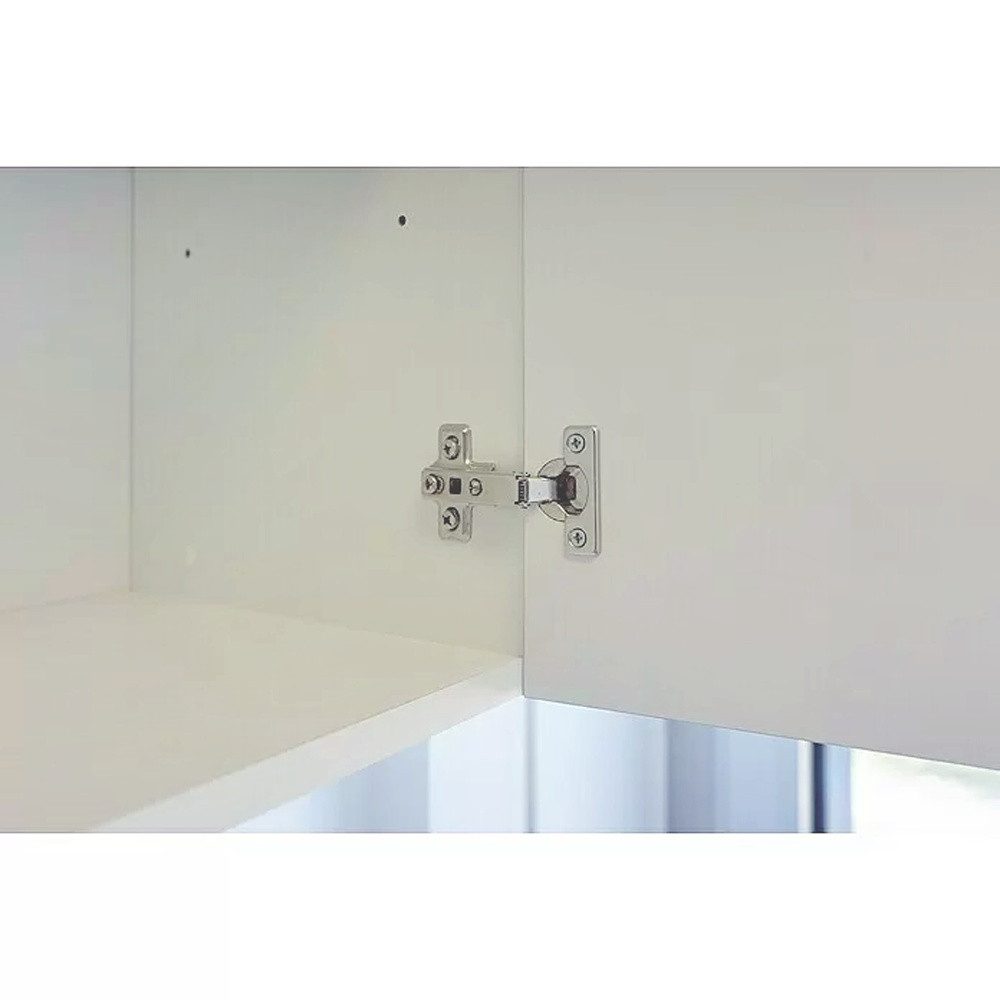 Flex-Well Hängeschrank Hängeschrank Küche 50 cm breit - Weiß – Rapido