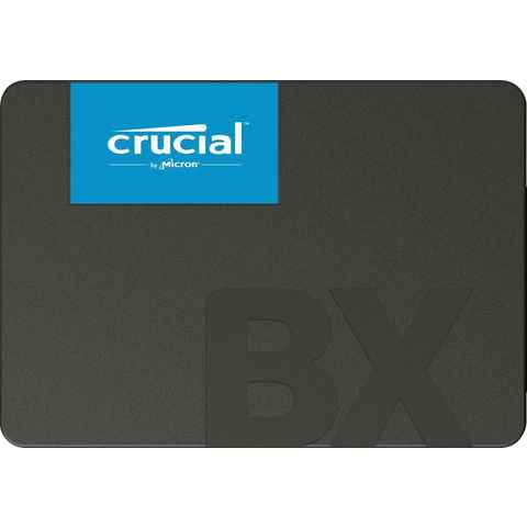 Crucial BX500 240GB 3D NAND SATA interne SSD (240 GB) 2,5" 540 MB/S Lesegeschwindigkeit, 500 MB/S Schreibgeschwindigkeit