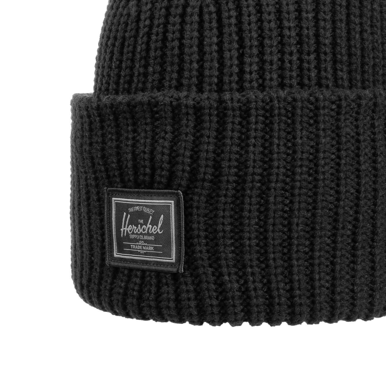Herschel Beanie (1-St) Strickmütze mit Umschlag