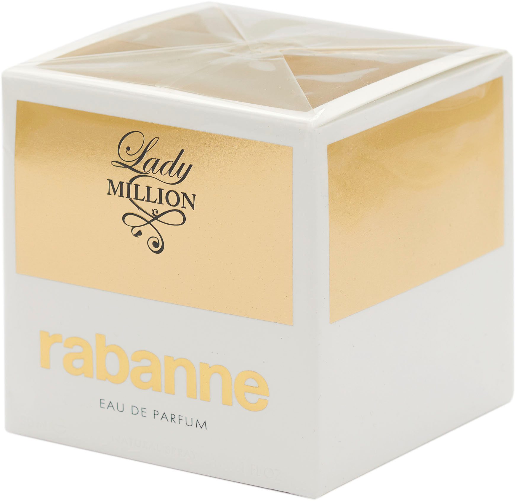 paco rabanne Eau de Parfum Lady Million, mit blumigen Elementen