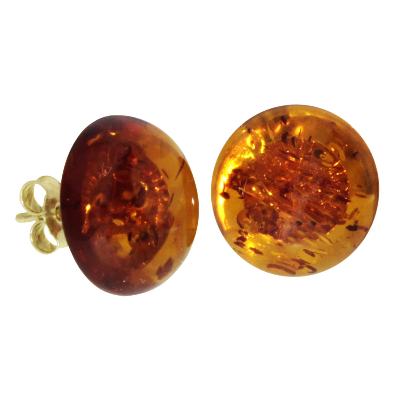 OSTSEE-SCHMUCK Paar Ohrstecker Ostsee-Schmuck Ohrstecker Klassisch 16 mm (2 günstig online kaufen