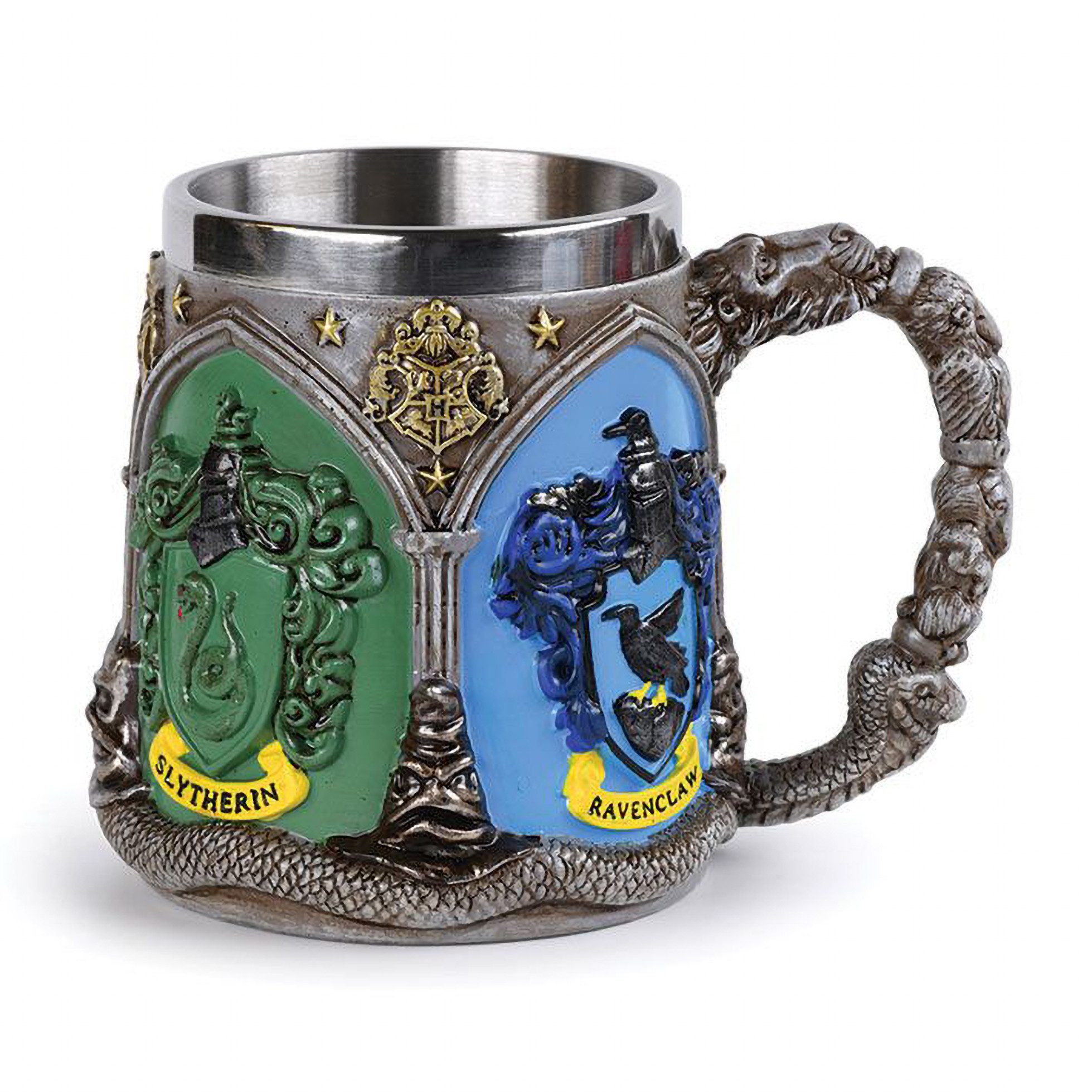 Pyramid International Bierkrug Harry Potter Tasse Hogwarts Houses, 1-tlg., Offiziell lizenziert, hochwertiges Design
