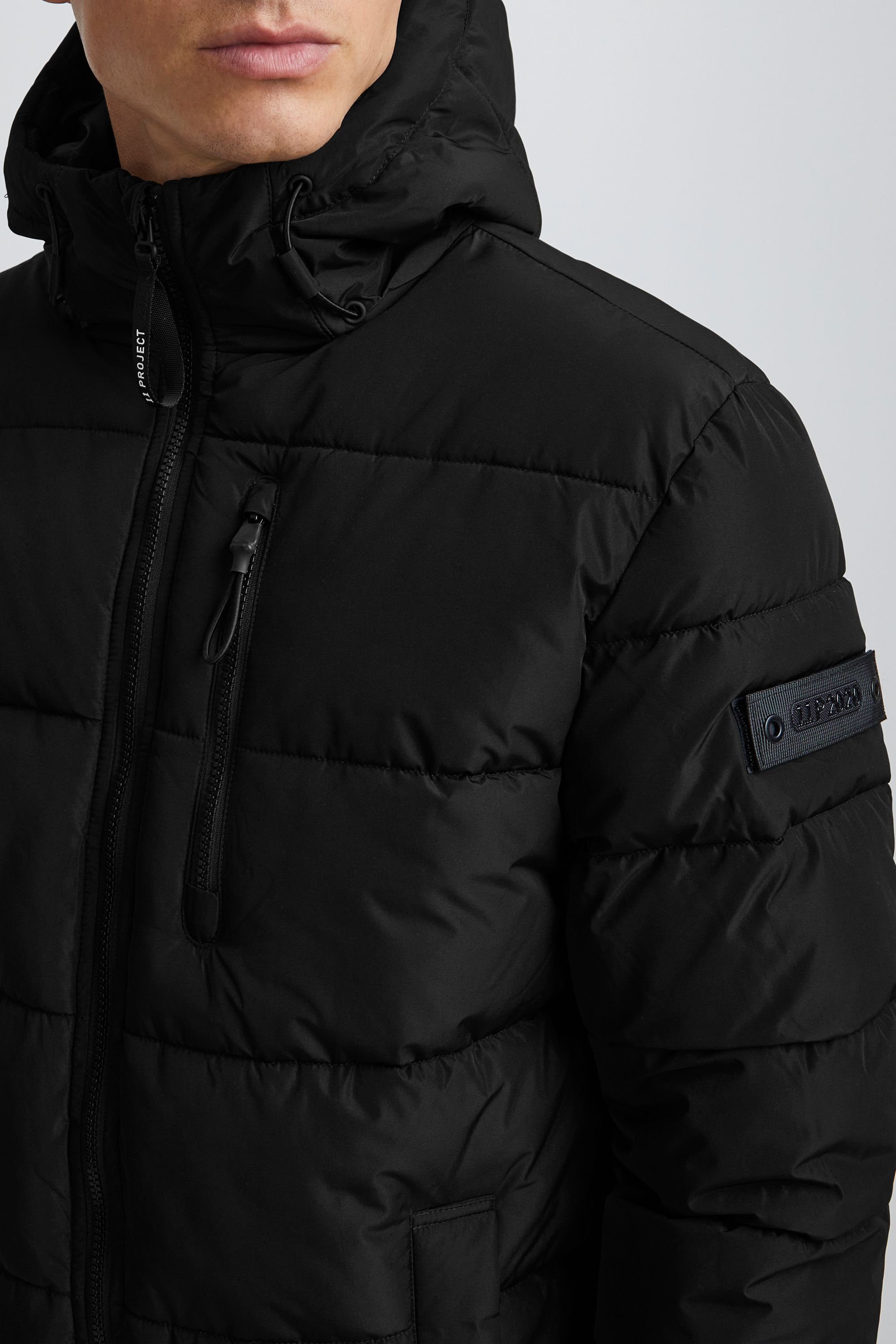 Project Parka Parka Project Long 11 Tibor Black quilted 11