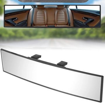 BAYLI Autospiegel Auto Panorama Ruckspiegel - 290 mm Universal Fahrzeugspiegel mit Weitw
