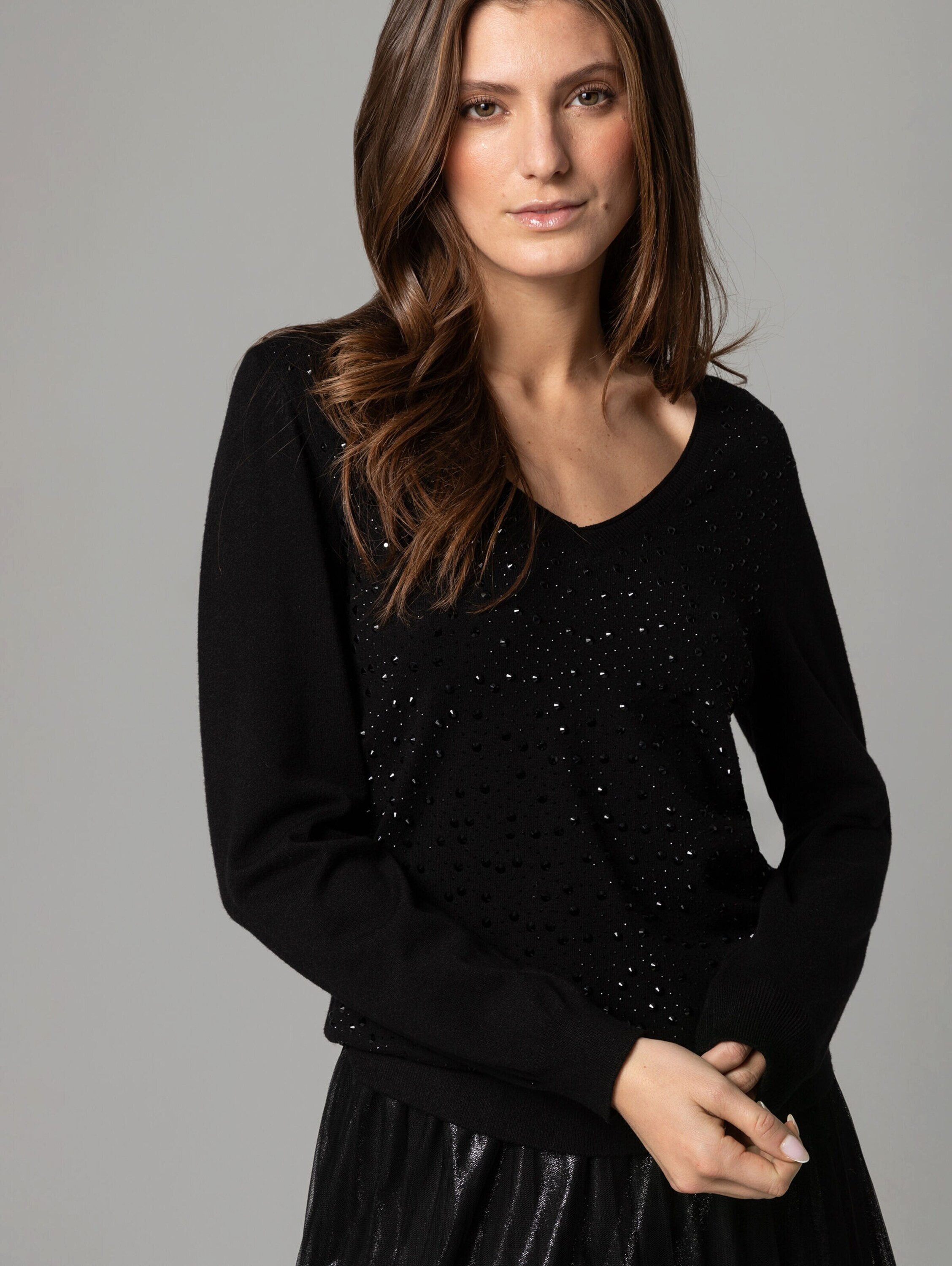 MORE&MORE Strickpullover (1-tlg) Weiteres Detail