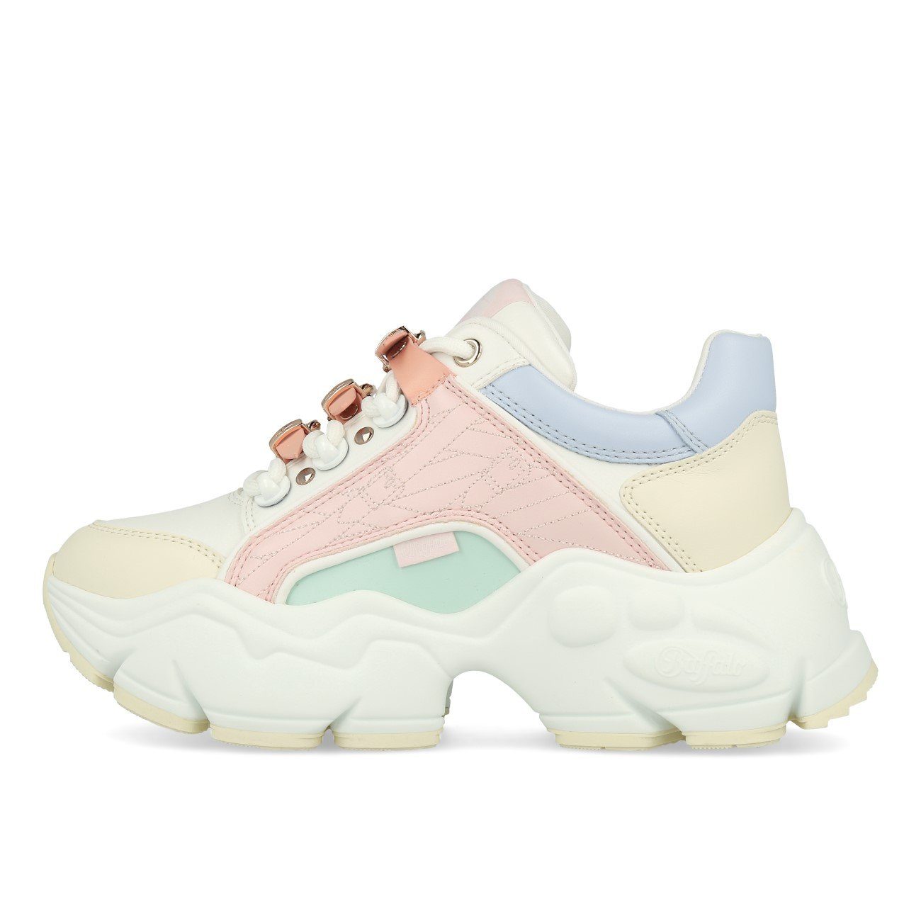 Buffalo Buffalo MH X Buffalo Binary Sneaker Damen White Multicolor Sneaker