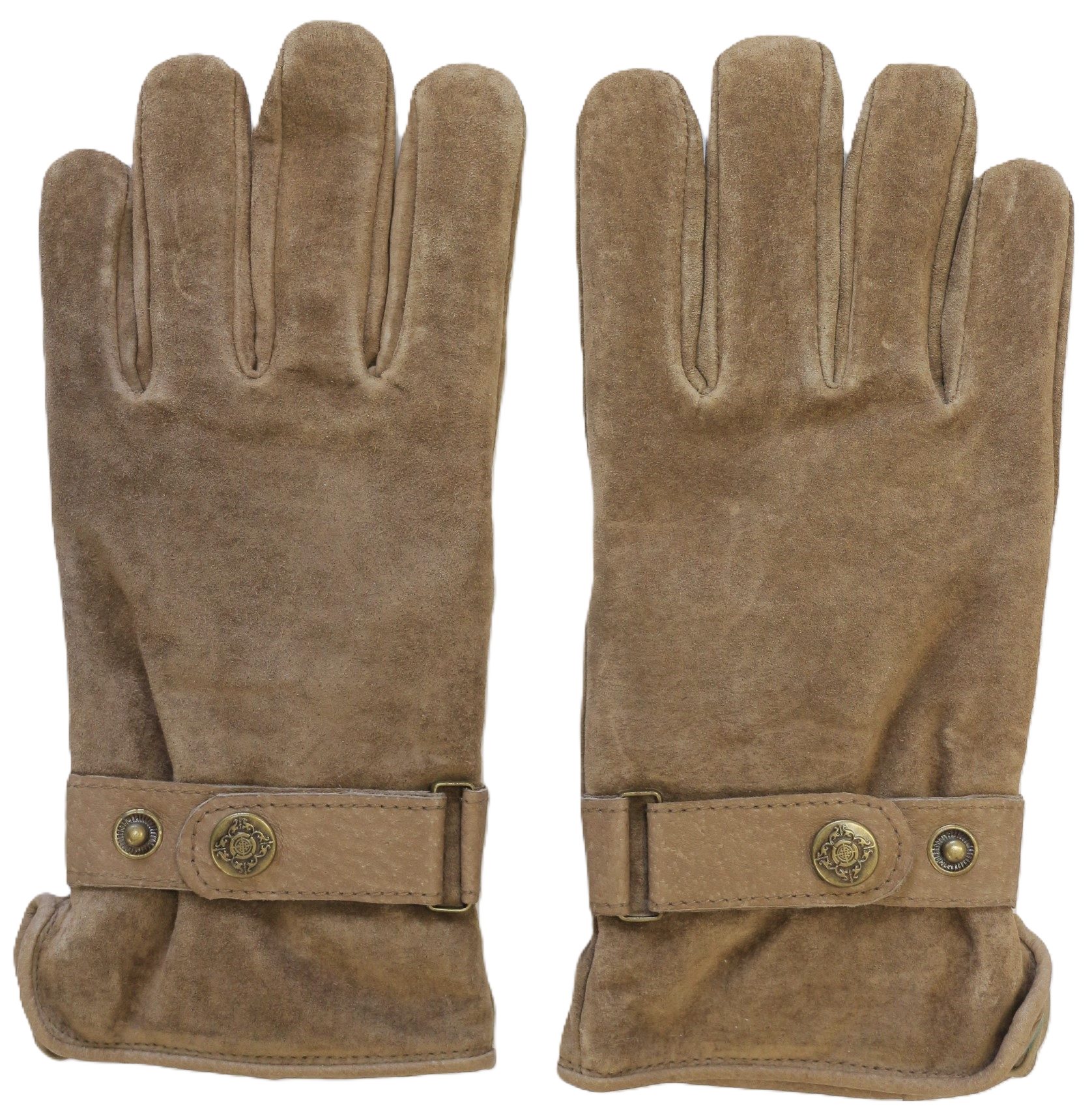 Lederhandschuhe Paar Elegante Fahrerhandschuhe aus Leder mit warmem Futter günstig online kaufen