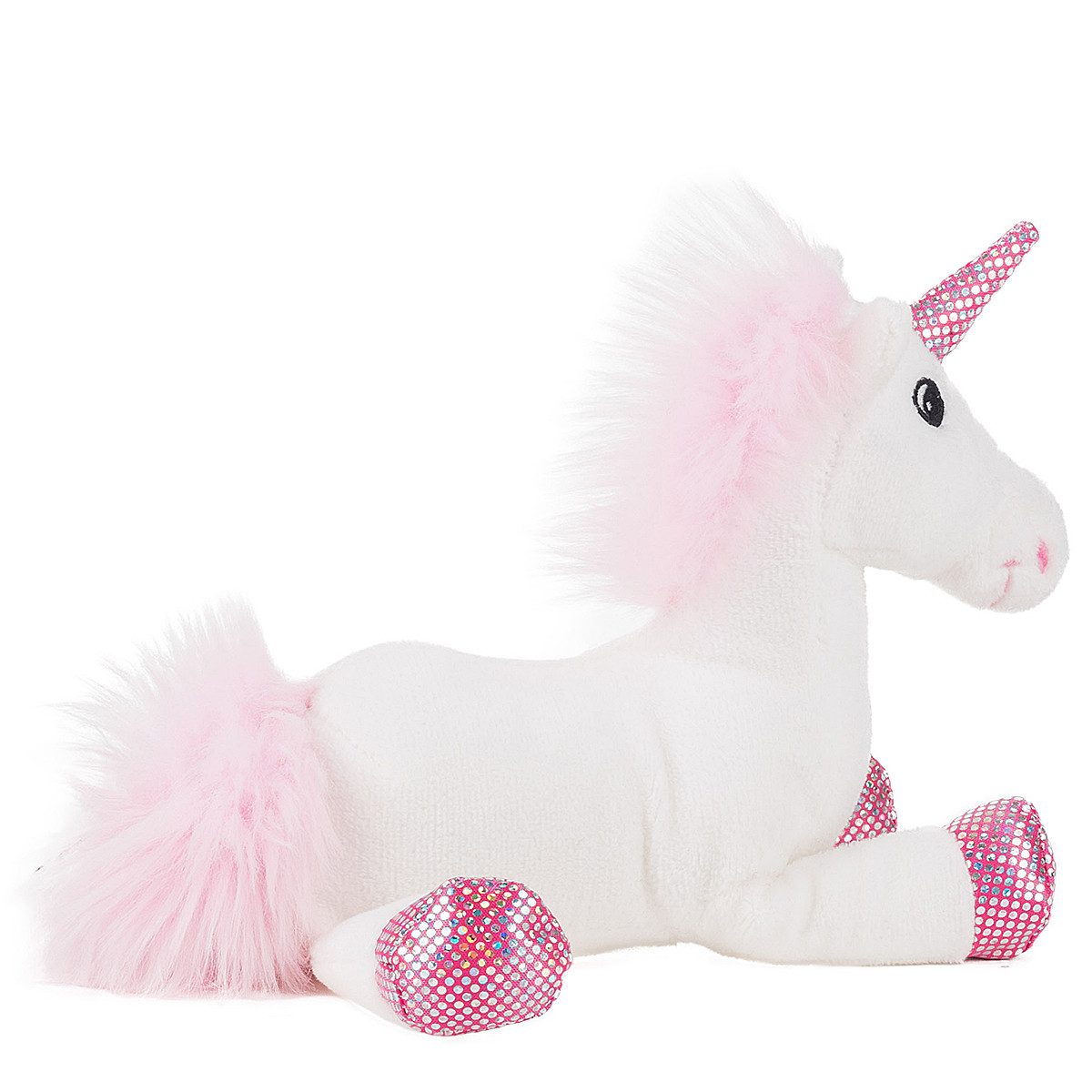 Schaffer Collection Kuscheltier Einhorn "Shiny", besonders weich und kuschelig, mit funkelnden Glitzer-Details