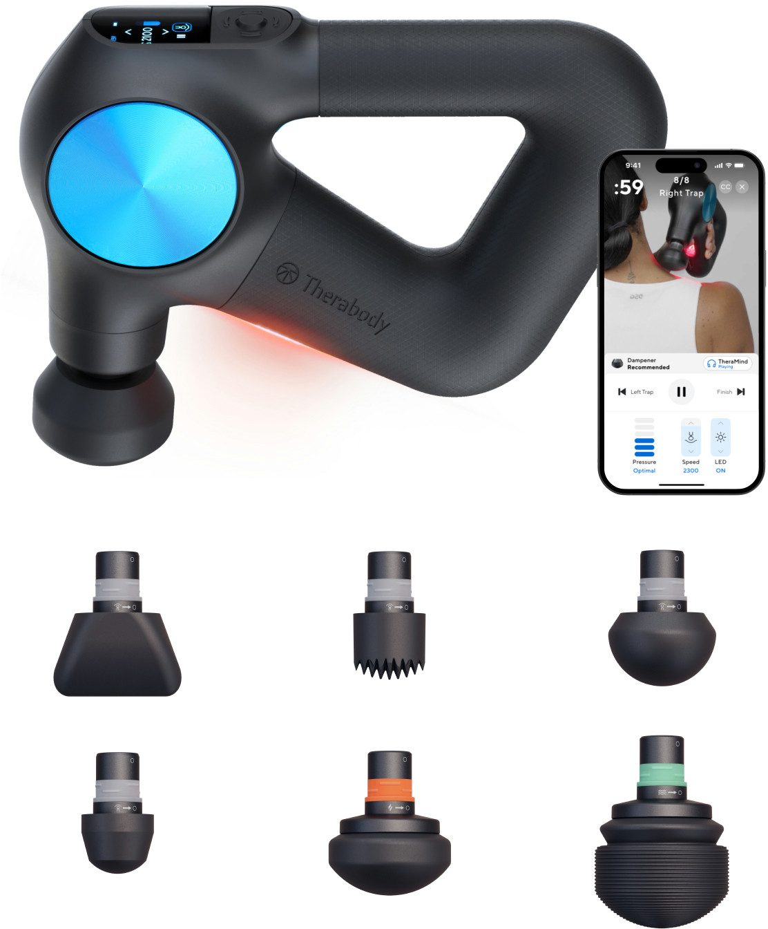 Massagepistole Theragun PRO Plus Schmerzlinderung, Regeneration, wissensch. erwiesen