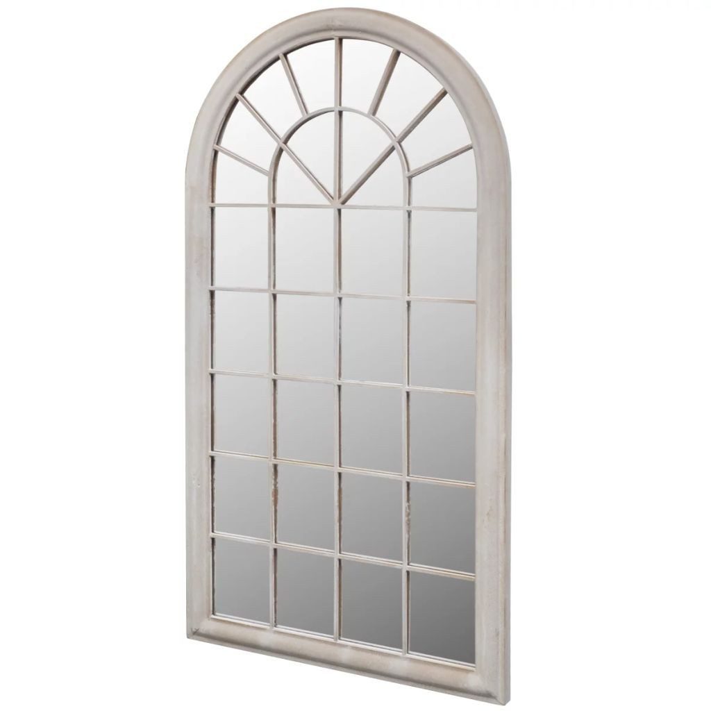 vidaXL Зеркало Rustikaler Gartenspiegel Bogen 60116 cm für Indoor und Outdoor