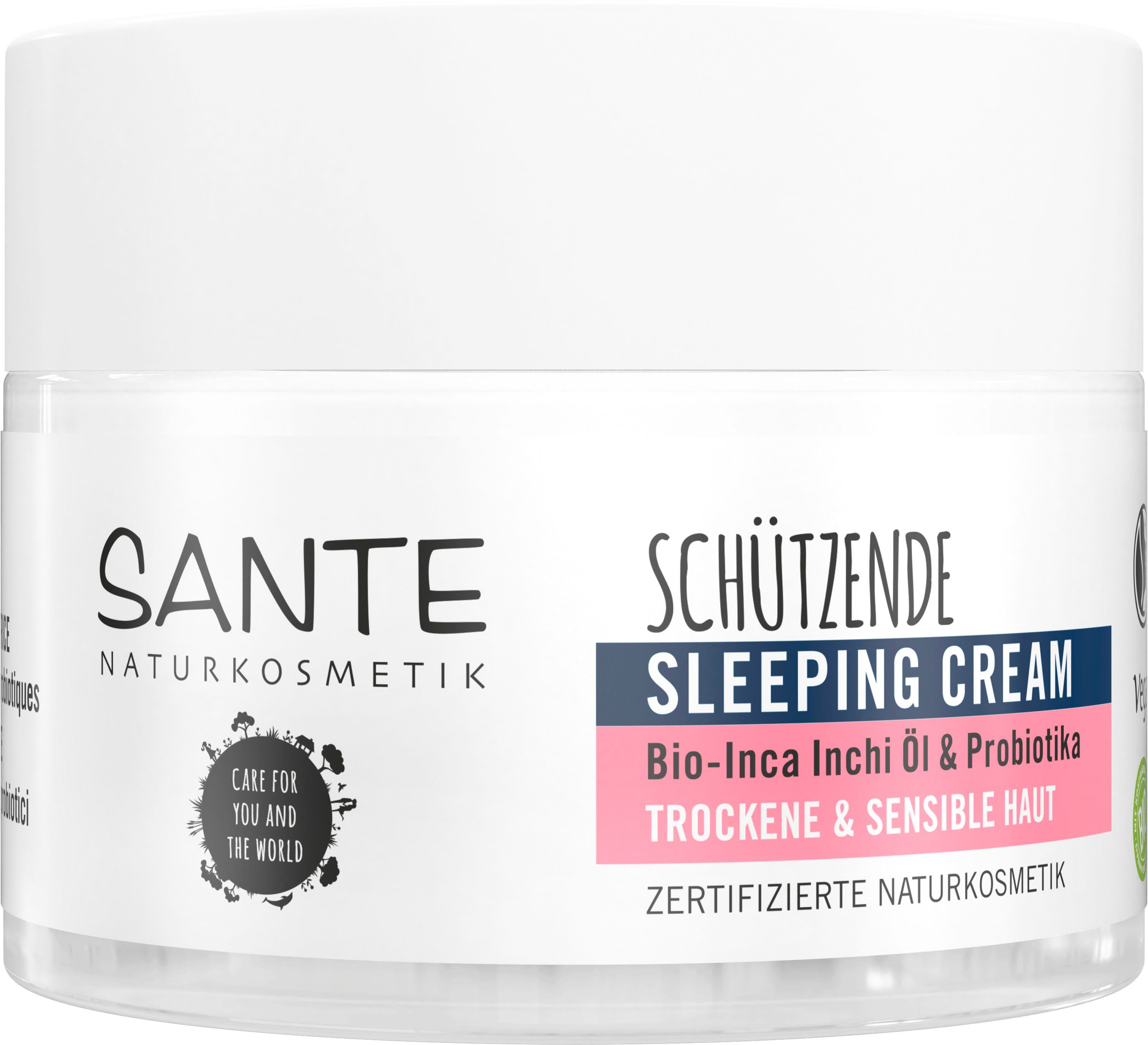 SANTE Gesichtslotion Schützende Sleeping Cream | Tagescremes