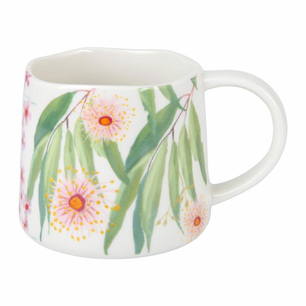 Maxwell & Williams Becher NATIVE BLOOMS Eukalyptus 350 ml, Porzellan