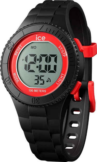ice-watch Digitaluhr ICE digit Black spider S, 021007
