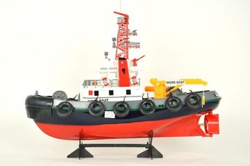 ES-Toys RC-Boot RC Boot Hafenschlepper, mit 2,4 GHz Fernsteuerung, Wasserspritzfunktion