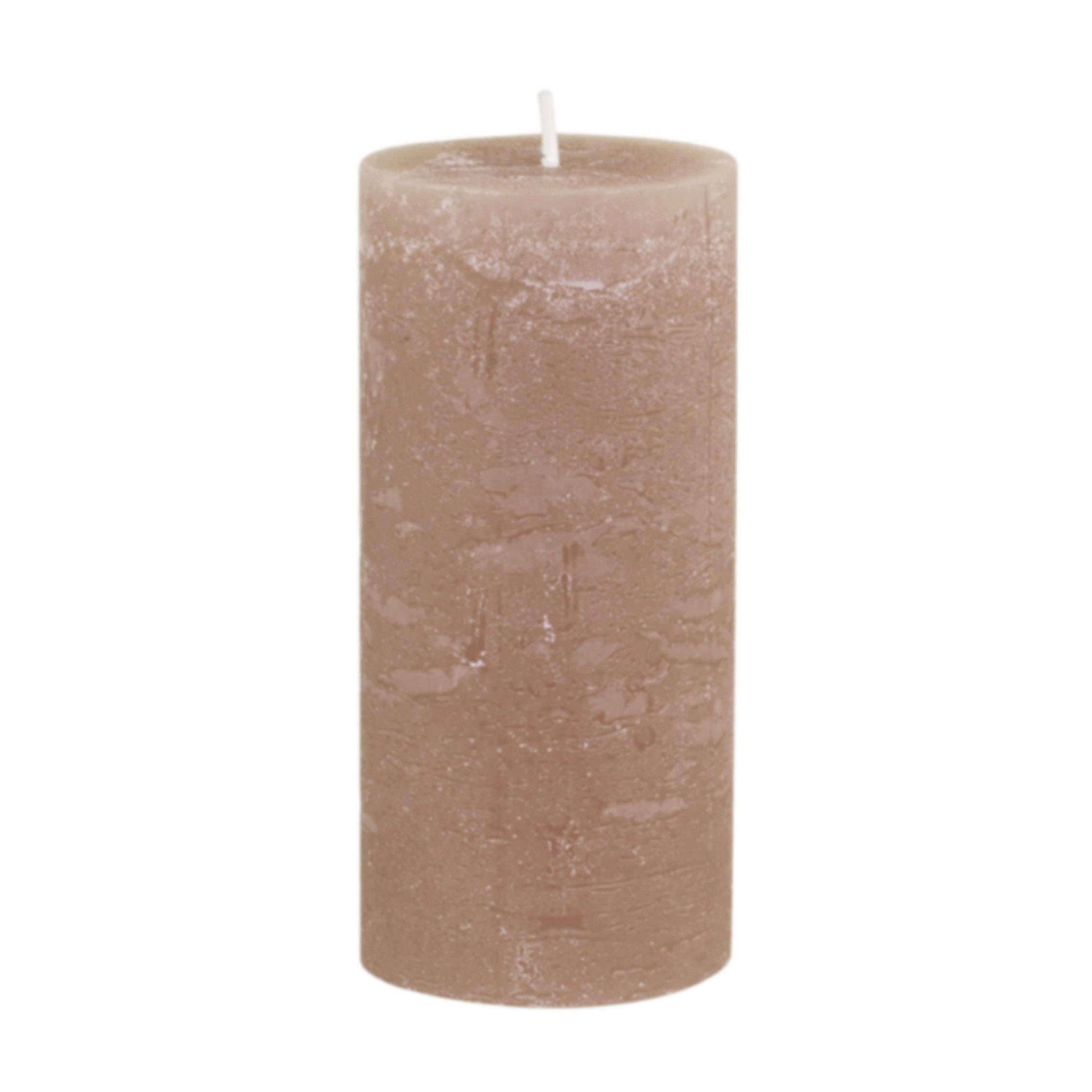 Chic Antique Stumpenkerze Chic Antique – Macon Stumpenkerze rustikal 60 Std. (Rost)