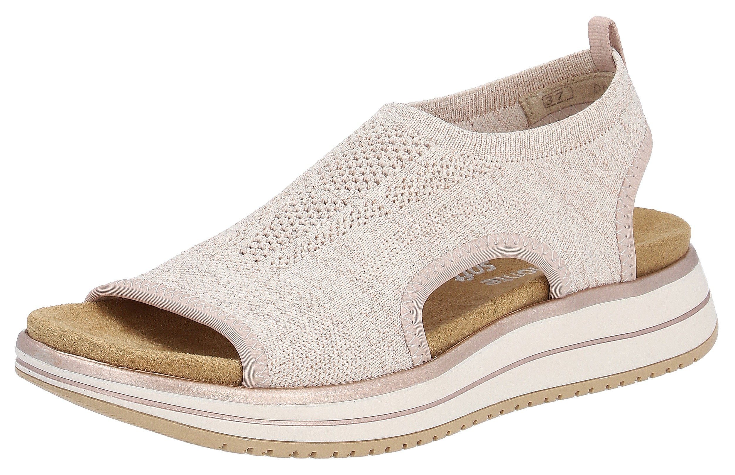 Remonte Sandale, Sommerschuh, Sandalette, Keilabsatz, mit günstig online kaufen