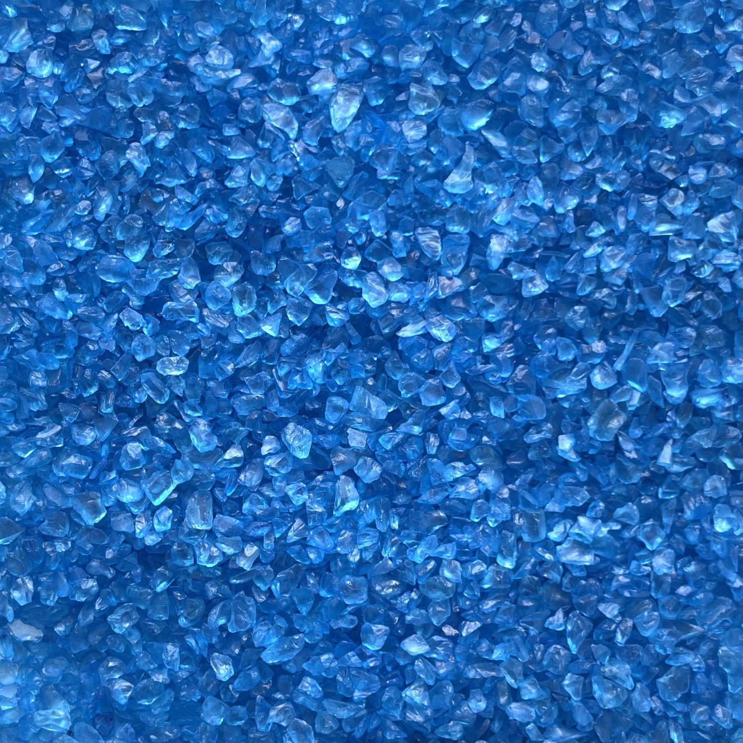 Eurosand Deko-Granulate GLASNUGGETS 2-4mm. Kleine Glassteine. 1kg.