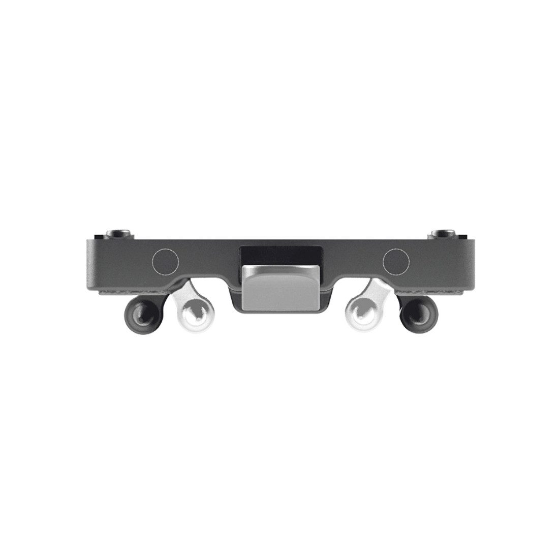 racktime Fahrrad-Gepäckträger Snapit System Adapter Lochabstand 195 x 100mm, ohne Schloss