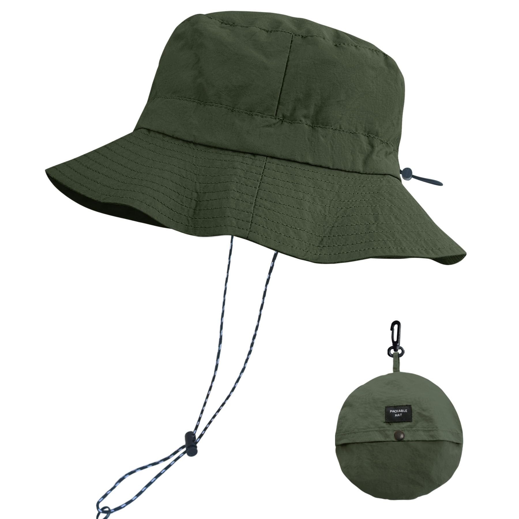 nsihing Fischerhut Fischerhut Faltbar, Leichter Wasserdichter Sonnenhut UV-Schutz für Wandern, Angeln, Camping & Strand
