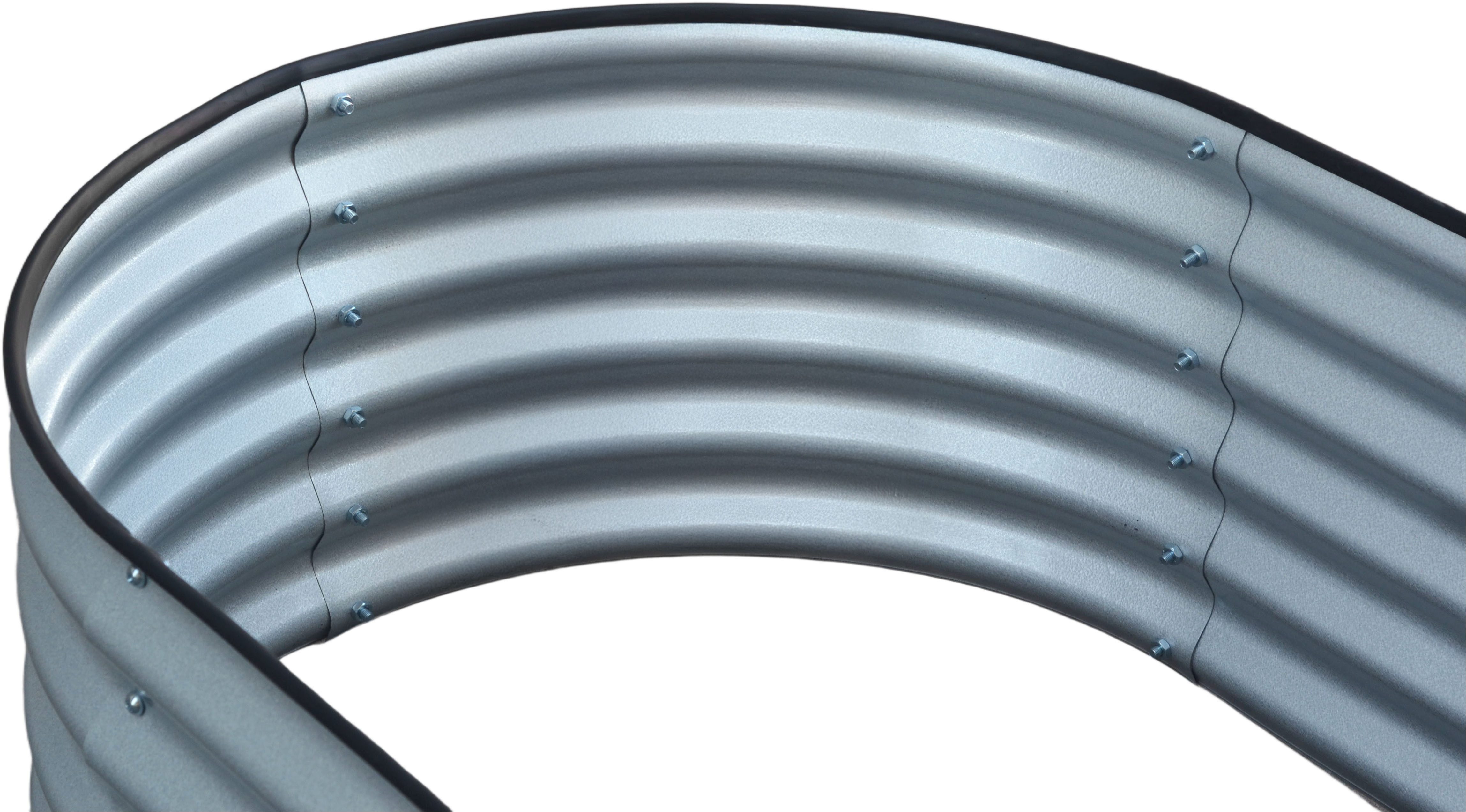 KONIFERA Hochbeet "Flower" aus verzinktem Stahl – Bild 5 von 5