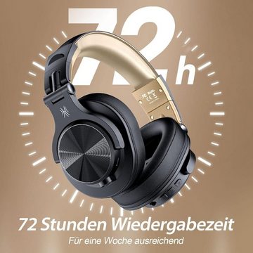 yozhiqu Bluetooth-Kopfhörer Over-Ear,72 Stunden HiFi Stereo Kopfhörer kabellos Over-Ear-Kopfhörer