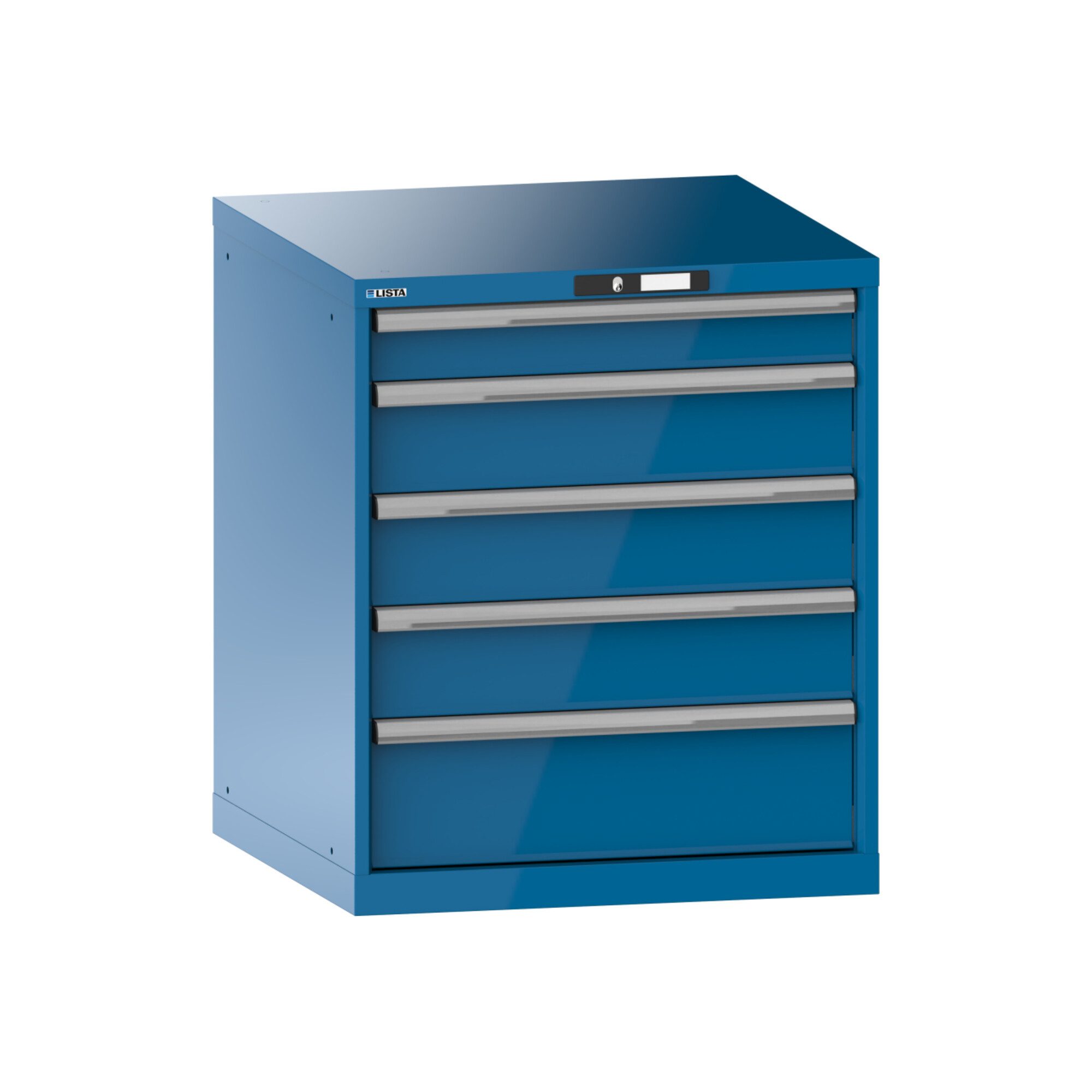 LISTA Werkzeugschrank Lista Schubladenschrank 36x36E (BxTxH) 717x725x850mm KEY Lock R5012