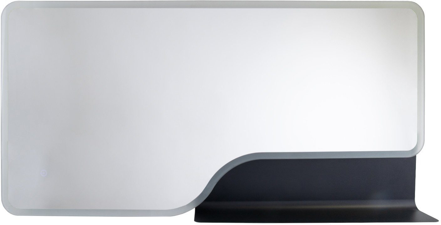 Paco Home Spiegel Neutralweiß, LED Wandleuchte Beleuchteter FANTASY, wechselbar, Badspiegel Touch-Wandspiegel Backlight LED Ablage