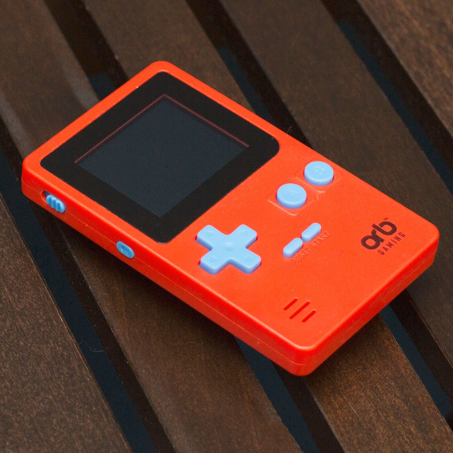 ORB - Retro Konsole Handheld rot - inkl. 152x 8-Bit Spielen Gaming-Controller