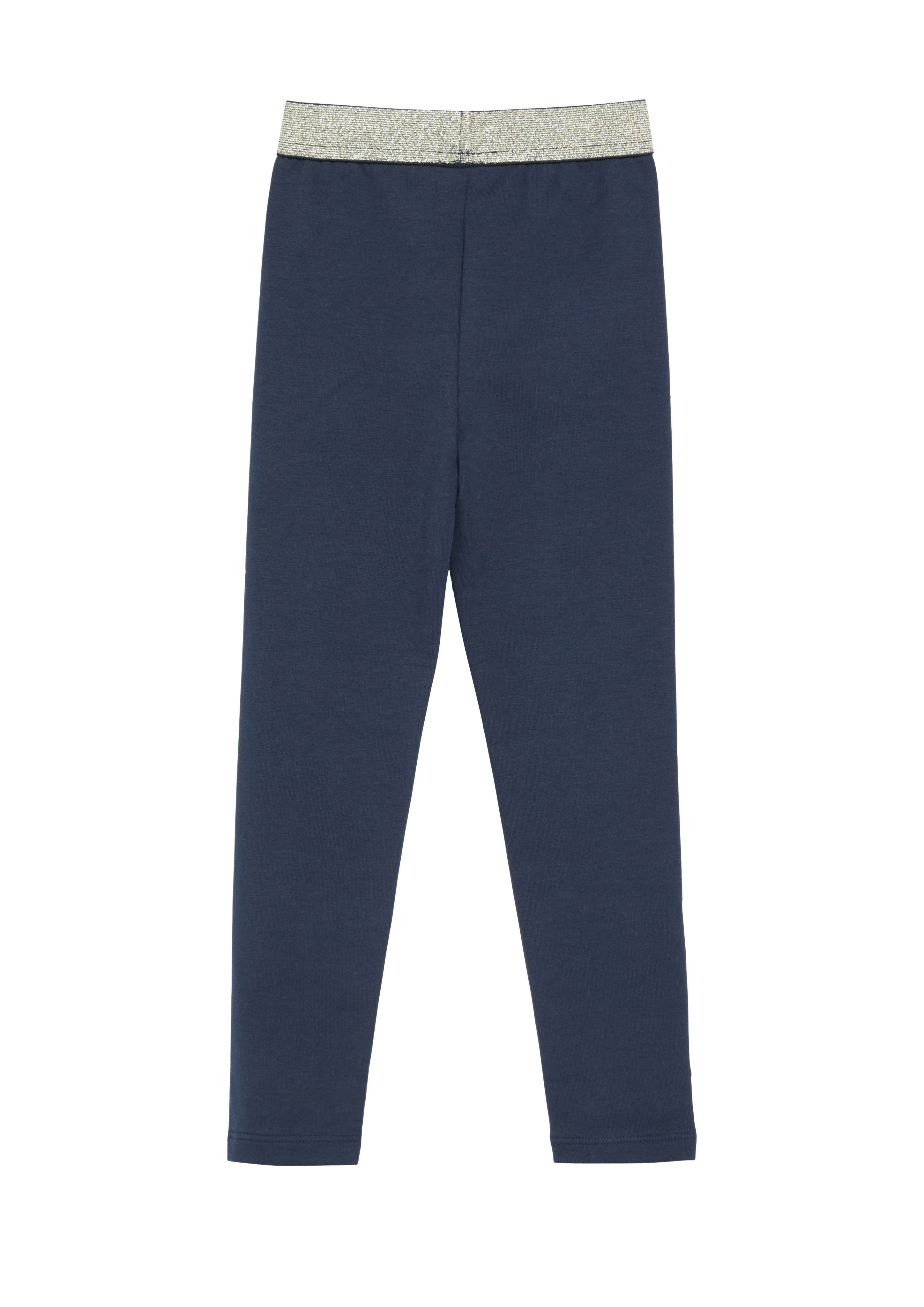 s.Oliver Junior Leggings mit Glitzer-Gummizug / Stretch - für Girls