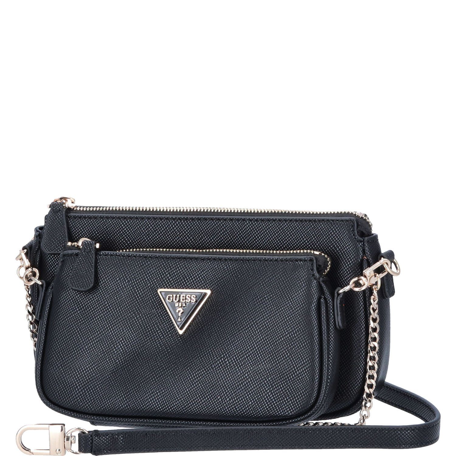 Umhängetasche GUESS Damen Schultertasche Noelle Black