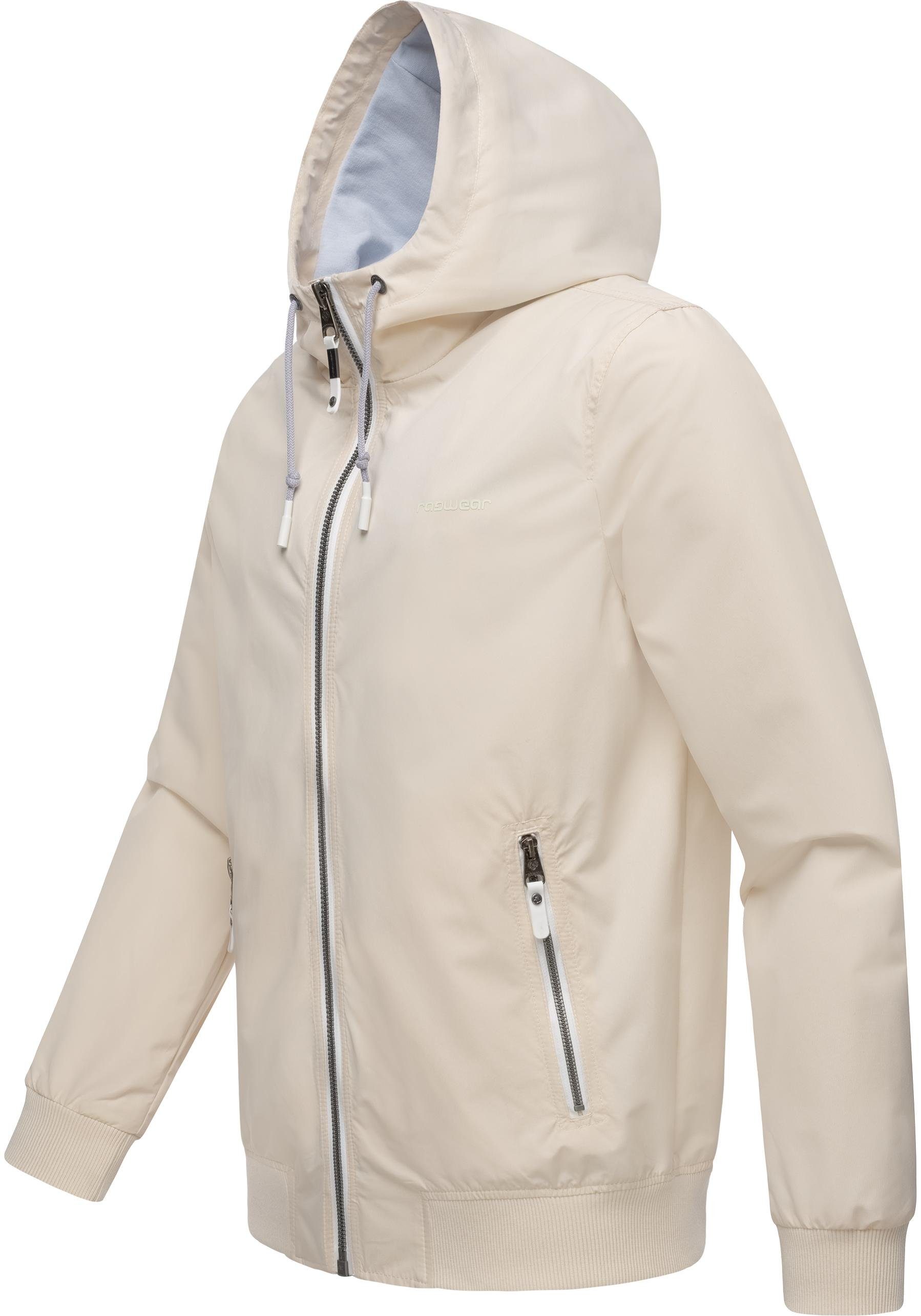 Ragwear Outdoorjacke Perci Stylische Herren Übergangsjacke mit großer Kapuze