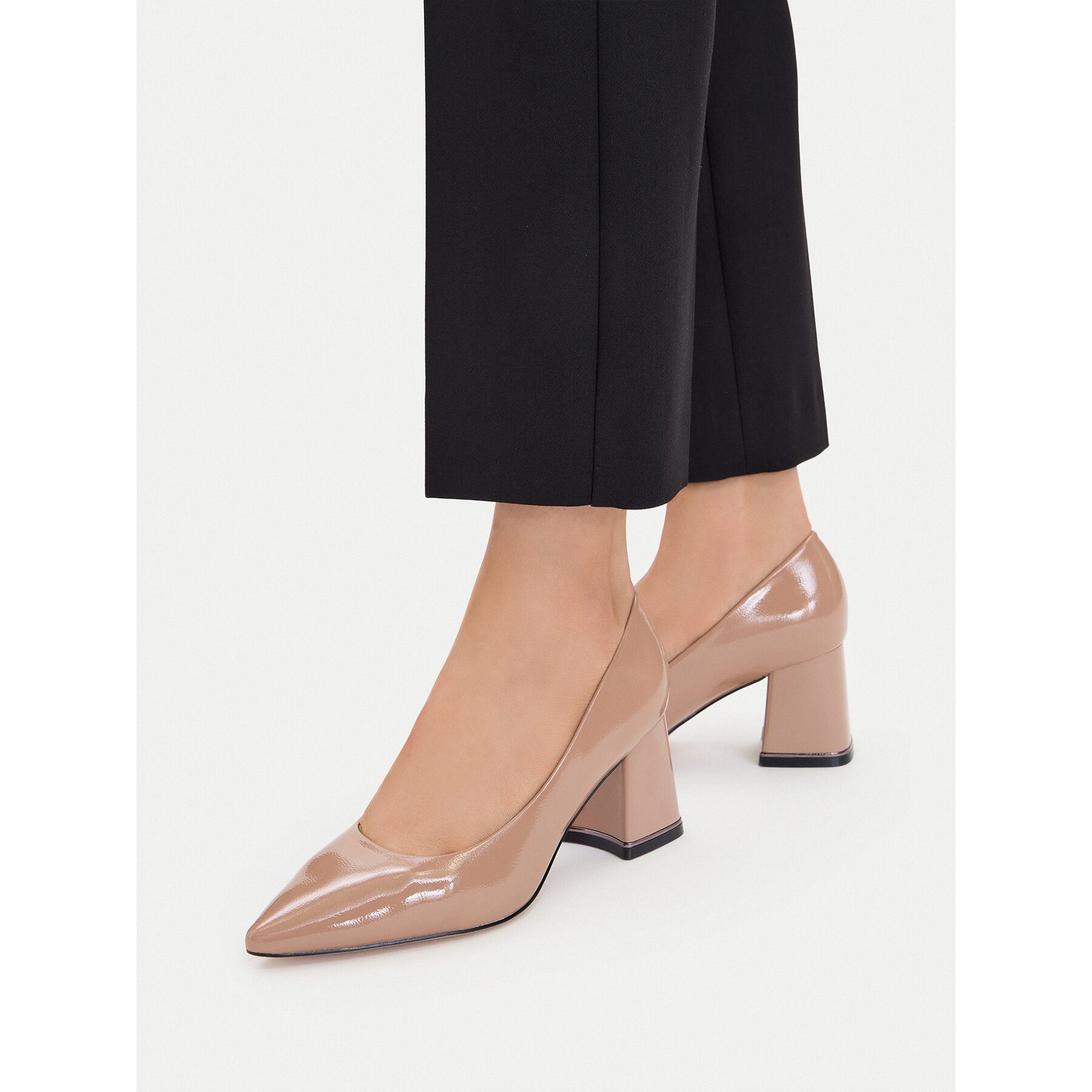 Jenny Jenny Damen Pumps 5907964425342 Beige High-Heel-Stiefel