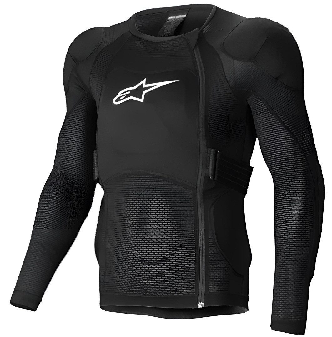 Alpinestars Protektorenjacke A-Impact Plasma Langarm Protektorenjacke, Atmungsaktiv protektoren reißverschluss