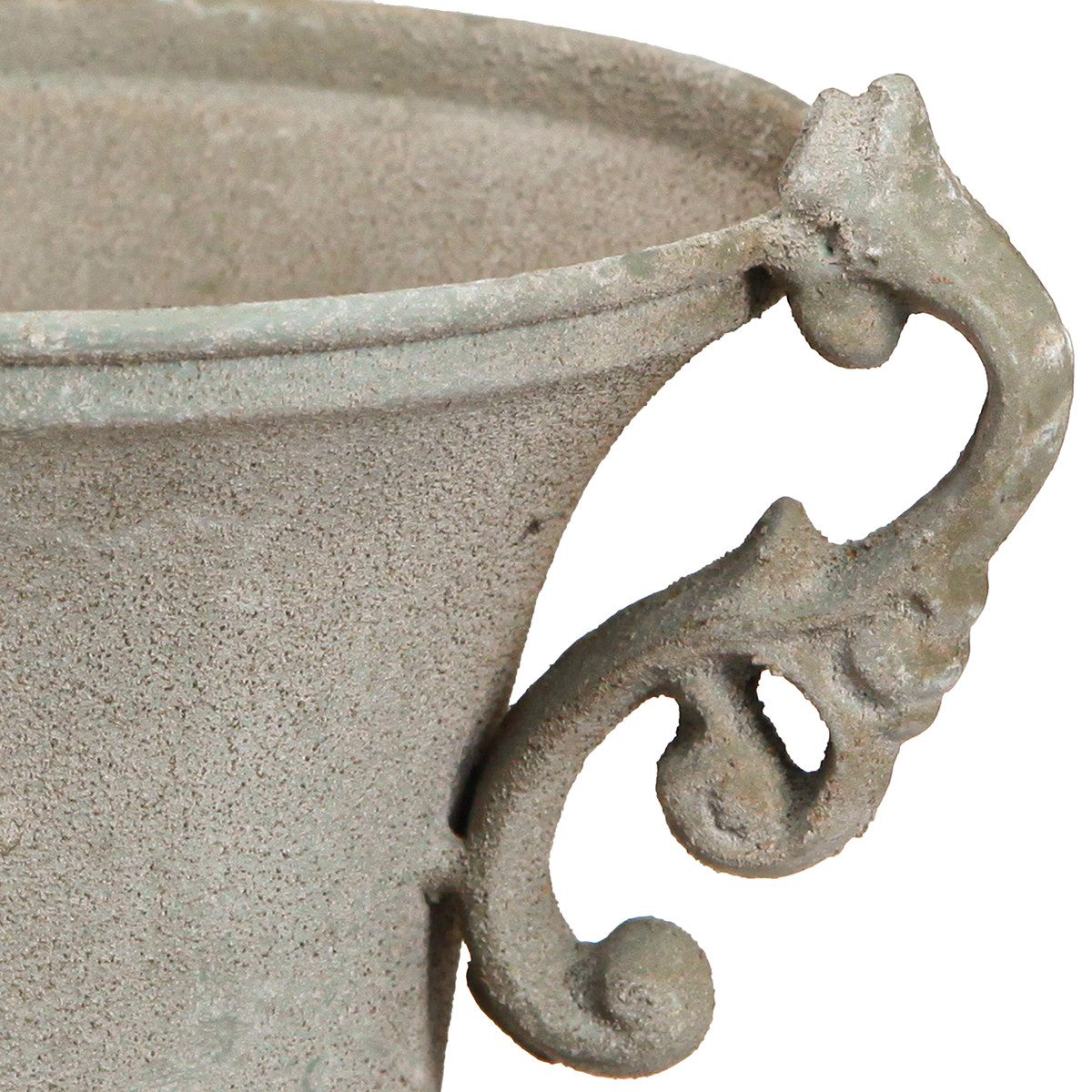 Viana Dekoschale Vintage Antik Pokal Grau günstig online kaufen
